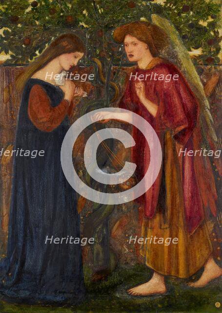 The Annunciation, mid-late 19th century. Creator: Sir Edward Coley Burne-Jones.