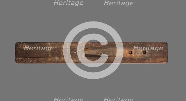 Scribe's Palette, 1540-1186 BC. Creator: Unknown.