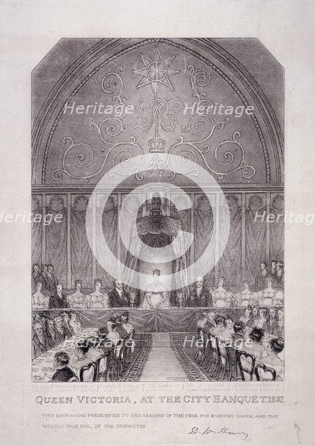 Gog and Magog, Guildhall, London, 1809. Artist: George Shepherd