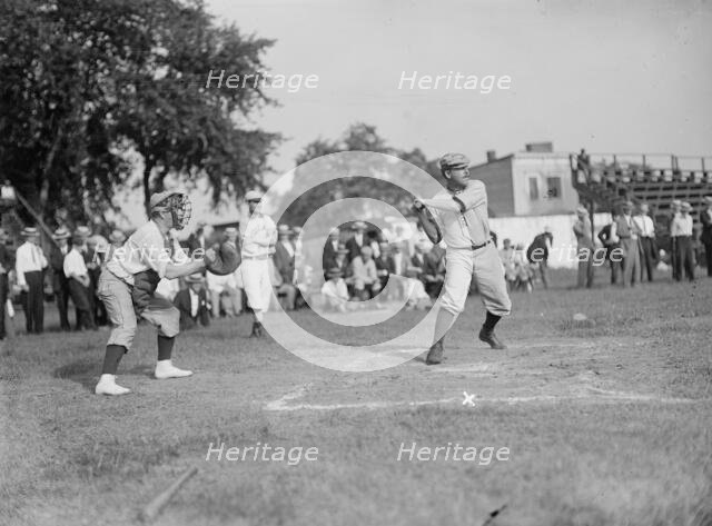 Baseball, Congressional - Longworth, Nicholas, Rep. from Ohio, 1903-1913, 1915-, 1911. Creator: Harris & Ewing.