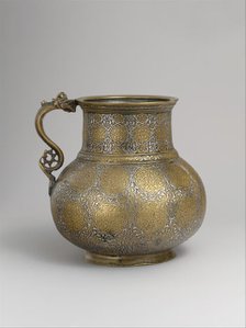 Dragon-Handled Jug with Inscription, present-day Afghanistan, late 15th- first quarter 16th cent. Creator: Unknown.