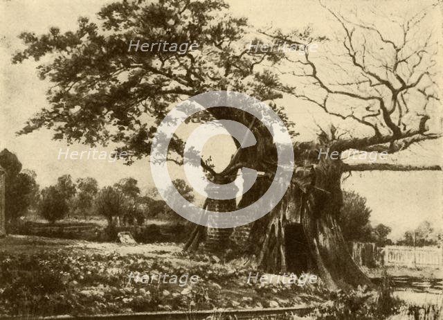 'A Very Early Railway Station', 1930. Creator: Unknown.