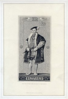 Edward VI, King of England.Artist: T Brown
