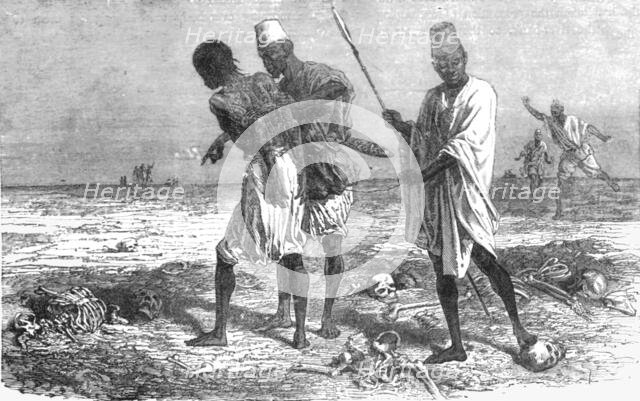 ''Soldier led to Execution; Journey from the Senegal to the Niger', 1875. Creator: Unknown.