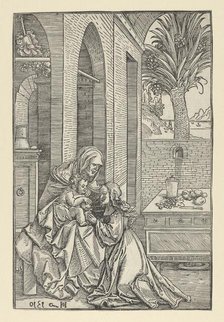 Virgin and Child with Saint Anne, 1510. Creator: Hans Schäufelein the Elder.