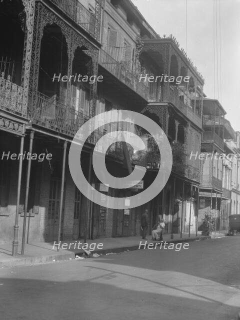 Royal Street, New Orleans, between 1920 and 1926. Creator: Arnold Genthe.
