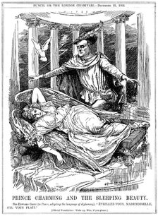 'Prince Charming and the Sleeping Beauty', 1912. Artist: Leonard Raven-Hill