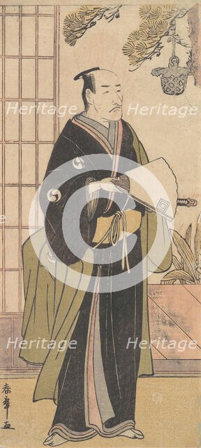 The Fifth Ichikawa Danjuro in the Role of Oboshi Yuranosuke, 6th month, 1783. Creator: Shunsho.