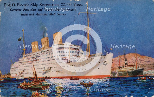 P. & O. Electric Ship Strathaird, 22,000 Tons, 1932. Creator: Unknown.