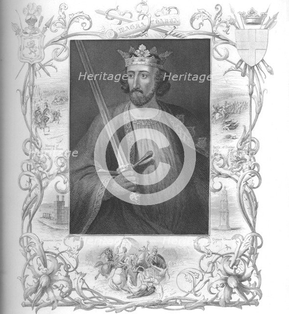 'Edward I', 1859. Artist: Unknown.