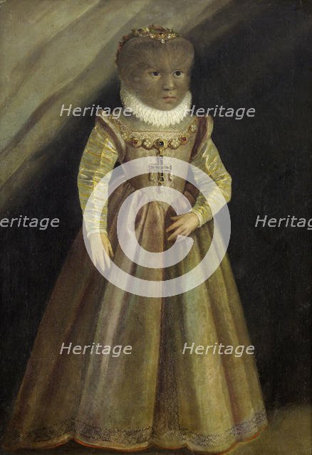 Portrait of Antonietta Gonsalvus , c. 1580. Creator: Anonymous.