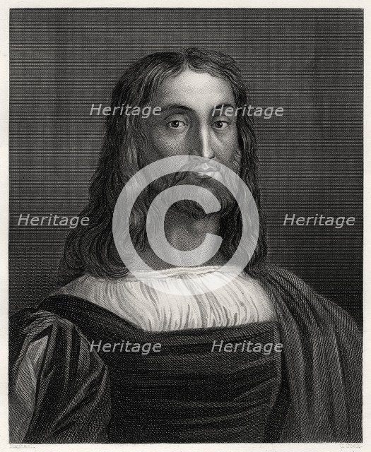 Marcantonio Raimondi, Italian engraver, 19th century. Artist: C Cook