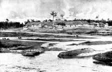 The Spanish-American War: the "Sandoval" encampment in the vicinity of Guantanamo, 1898. Creator: Unknown.