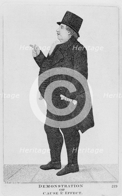 'Demonstration or Cause & Effect', 1817. Artist: Unknown