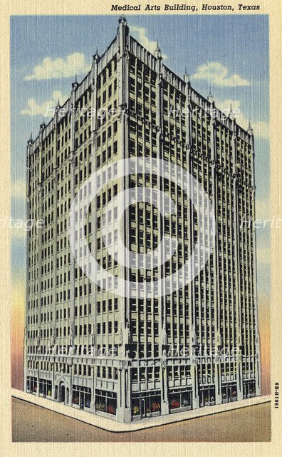 Medical Arts Building, Houston, Texas, USA, 1946. Artist: Unknown