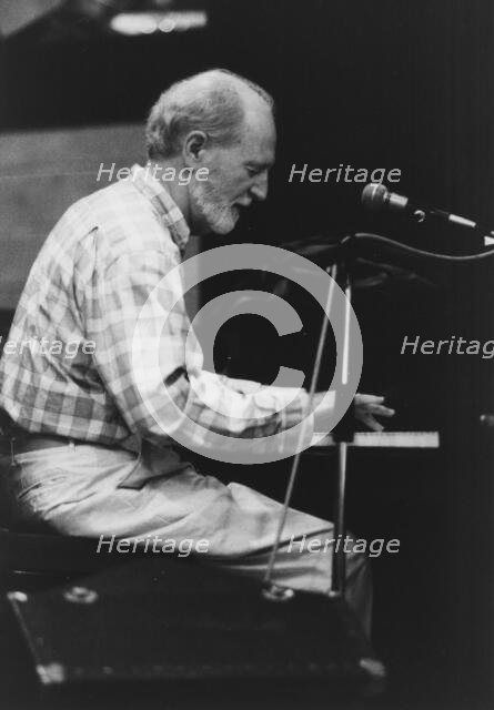 Mose Allison, Edingburgh Jazz Festival, 1990. Creator: Brian Foskett.