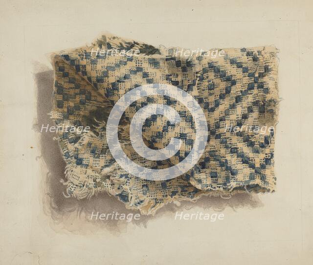 Shaker Coverlet, 1935/1942. Creator: Alois E. Ulrich.