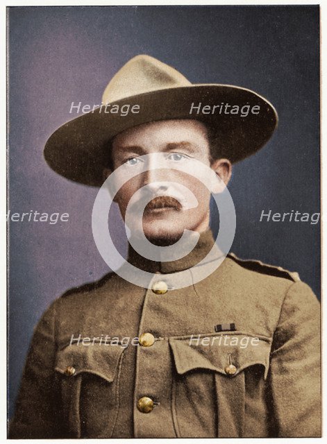 Robert Stephenson Smyth Baden-Powell, British soldier, c1900.  Creator: Anon.
