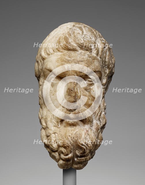 Portrait of Epikouros, about A.D. 100. Creator: Unknown.