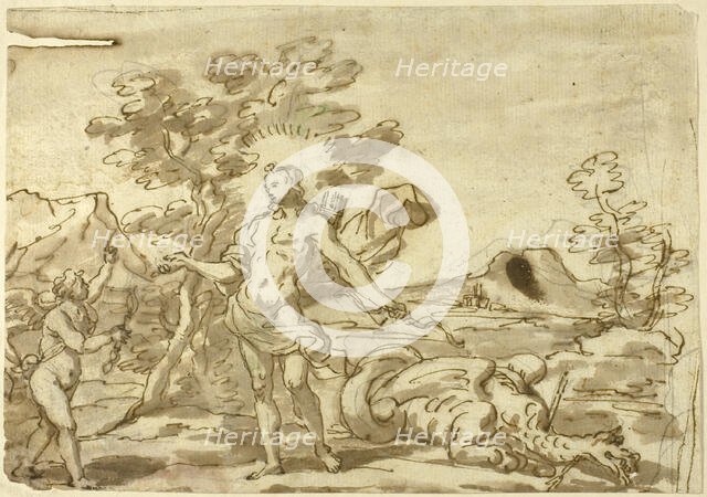 Apollo and the Pythian Monster, n.d. Creator: Unknown.