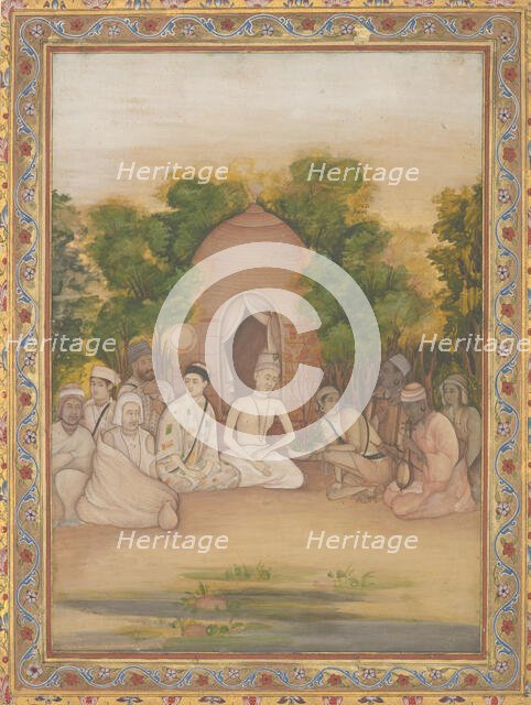 A Gathering of Holy Men of Different Faiths, ca. 1770-75. Creator: Mir Kalan Khan.