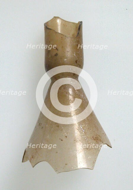 Neck of a Bottle, Coptic, 4th-early 5th century. Creator: Unknown.