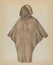 Quaker Cape, c. 1938. Creator: Melita Hofmann.