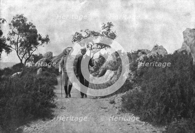 The Corfu Pact; In Corfu: Prince Alexander of Serbia and Doctor Trumbic..,1917. Creator: Unknown.