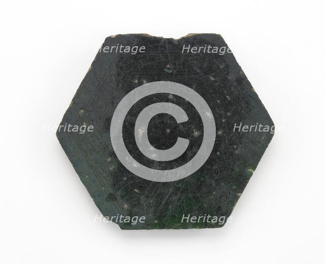 Tile, Ottoman period, 14th or 17th century. Creator: Unknown.