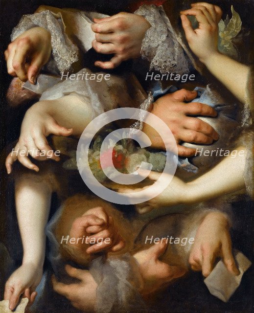 Study of Hands. Artist: Largillière, Nicolas, de (1656-1746)