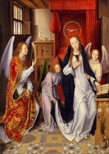 The Annunciation, 1480-89. Creator: Hans Memling.
