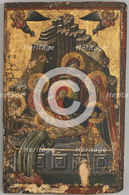 The Entombment, first half 14th century. Creator: Master of Forli.