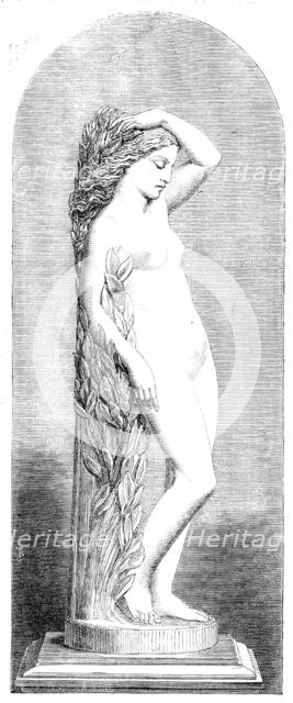 The International Exhibition: "Daphne", marble statue by Marshall Wood..., 1862. Creator: Unknown.