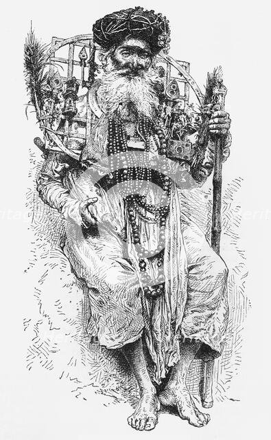 'Religious Mendicant', c1891. Creator: James Grant.