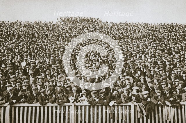 Saturday football crowd, 20th century. Artist: Unknown