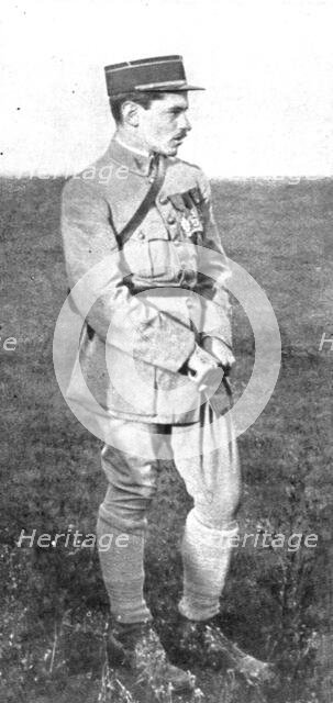 ''Des Braves; Le sous-lieutenant Chaput', 1916. Creator: Unknown.