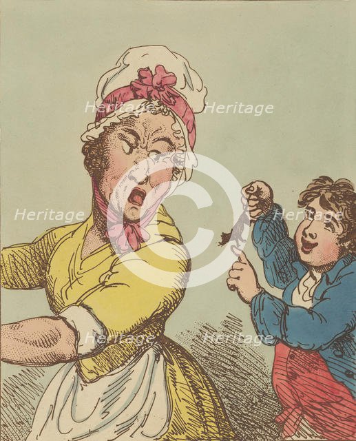 Horror, January 1, 1800., January 1, 1800. Creator: Thomas Rowlandson.