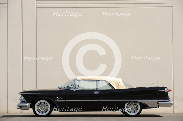 Chrysler Imperial convertible 1959. Artist: Simon Clay.