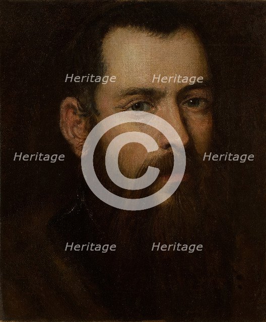 Portrait of a bearded man.