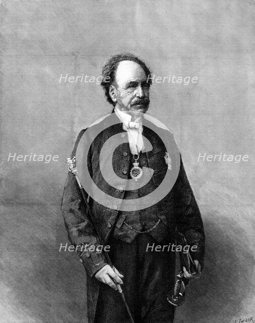 The late General Sir W. Knollys, Gentleman Usher of the Black Rod, 1883. Creator: R. Taylor.