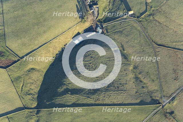 World War I practice trenches at Breary Banks, North Yorkshire, 2025. Creator: Robyn Andrews.