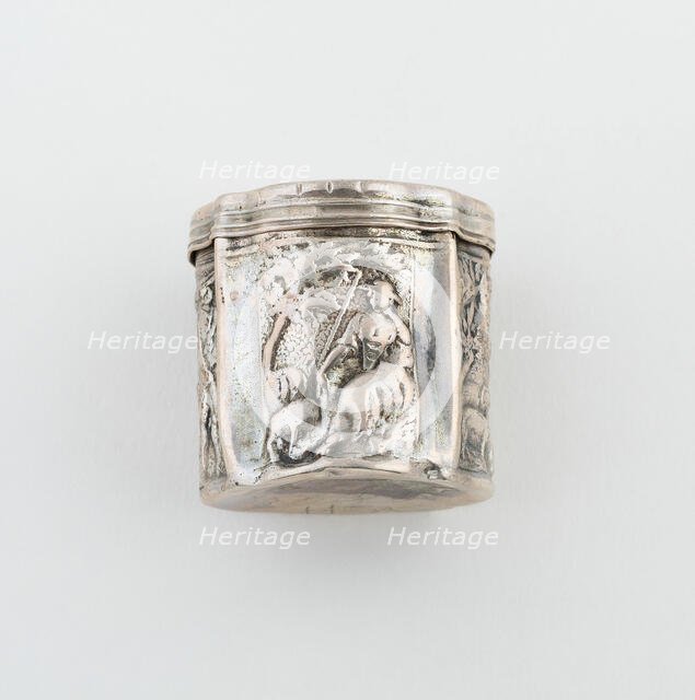 Sponge Box, Netherlands, c. 1850. Creator: Unknown.