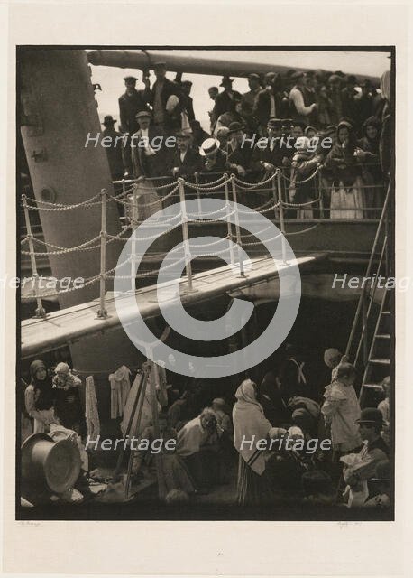 The Steerage, 1907, printed 1915. Creator: Alfred Stieglitz.