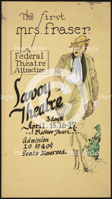 The First Mrs. Fraser, San Diego, 1936. Creator: Unknown.