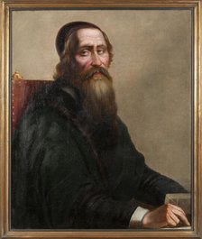 Jan Amos Comenius (1592-1670), 1850s. Creator: Hellich, Josef Vojtech (1807-1880).