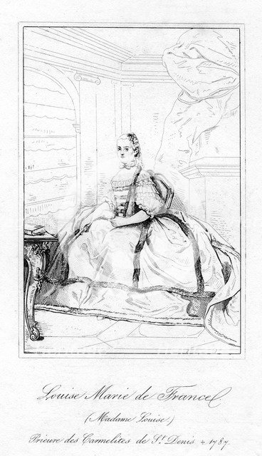 Princess Louise-Marie of France. Artist: Unknown