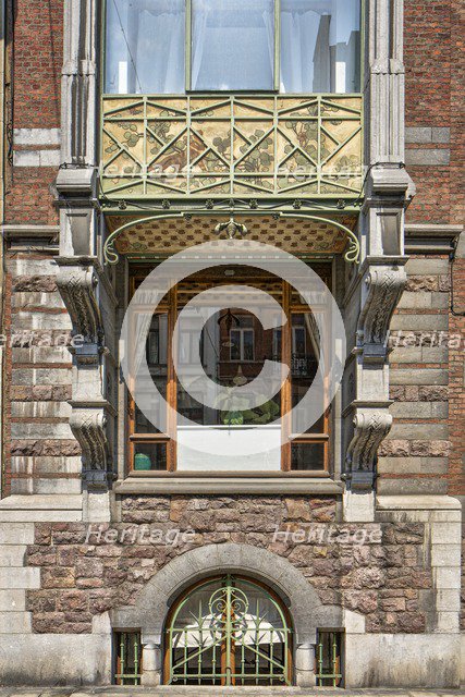 Maison Hankar, 71 Rue Defacqz, Brussels, Belgium, c2014-2017. Artist: Alan John Ainsworth.