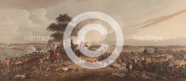 The Battle of Quatre Bras on 16 June 1815, 1816.