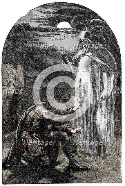 Scene from Shakespeare's Hamlet, 19th century. Artist: Unknown.