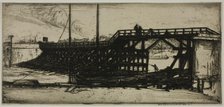 L'Estacade, 1899. Creator: Donald Shaw MacLaughlan.